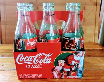 Vintage 1995 Christmas COCA COLA CLASSIC Original Carton and
