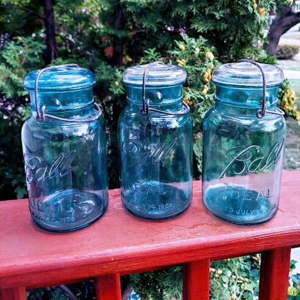 Tinted Mason Jar Etsy