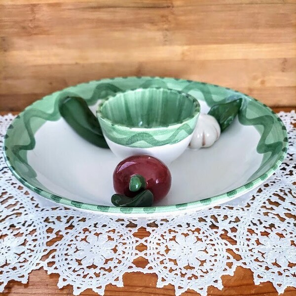 Mexican Chip and Dip Bowls Etsy