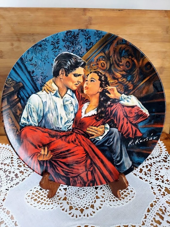 クルーゼンシュテルン号 コレクターズプレート(ヴィンテージ） Vintage KNOWLES Gone With the Wind 10