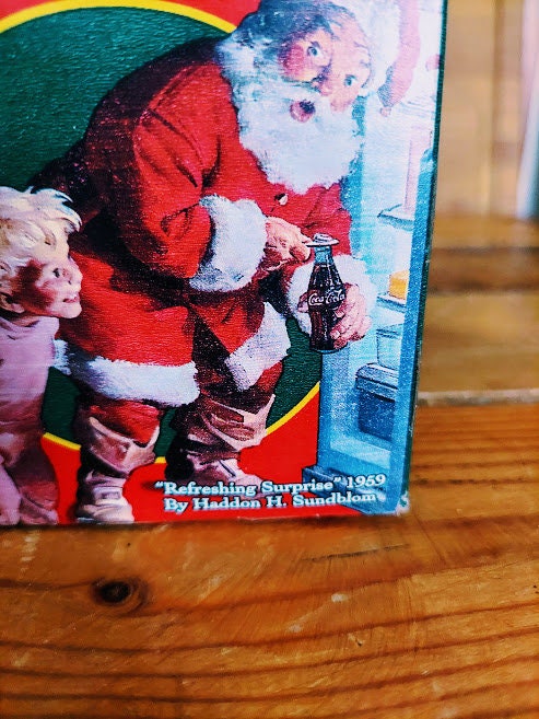 Vintage 1995 Christmas COCA COLA CLASSIC Original Carton and