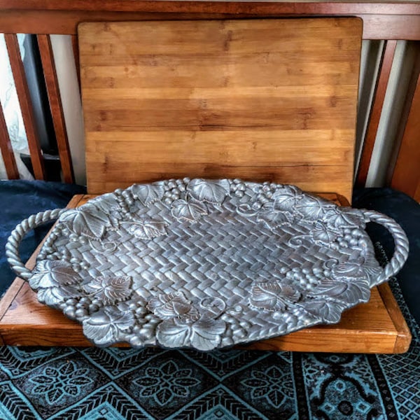 Lenox Metal Tray Etsy