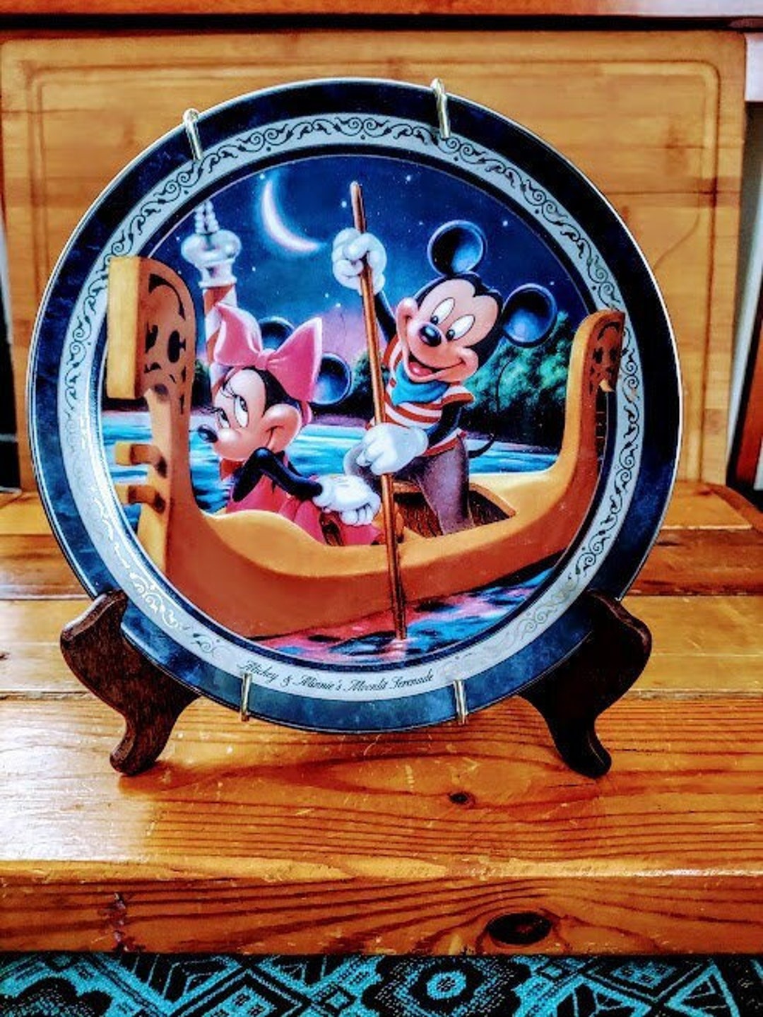 Vintage Disney Mickey and Minnies Moonlit Serenade Collectors Etsy