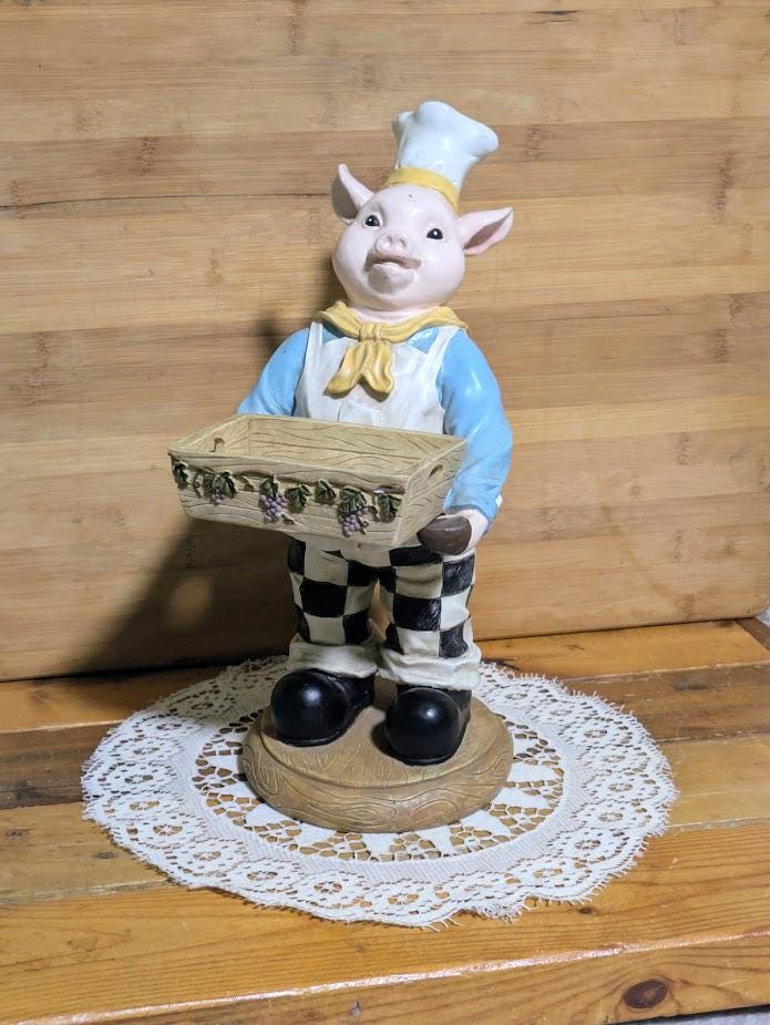 Ceramic Chef Pig - Etsy