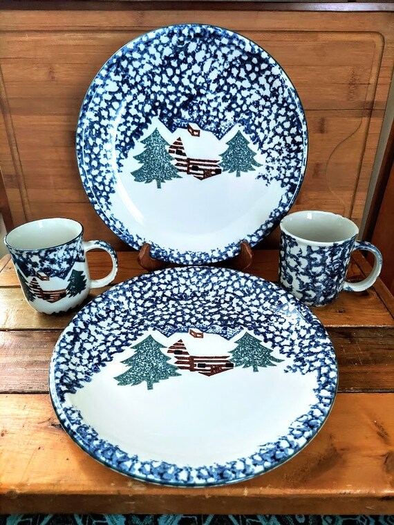 Cabin dinnerware cheap sets
