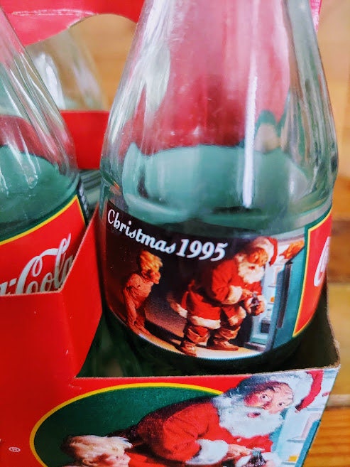 Vintage 1995 Christmas COCA COLA CLASSIC Original Carton and