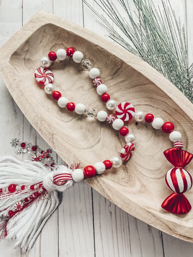 Red Bead Garland – KC Collections