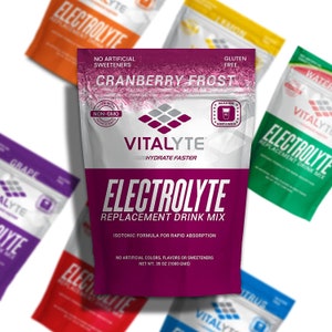 Electrolytes Powder, Drink Mix for Energy Boost & Recovery, Hydration Powder to Boost Endurance, Reduce Fatigue with Electrolyte Supplement