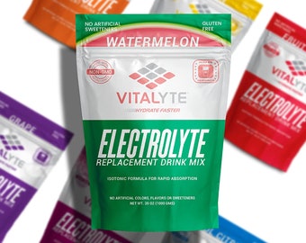 Electrolytes Powder, Drink Mix for Energy Boost & Recovery, Hydration Powder to Boost Endurance, Reduce Fatigue with Electrolyte Supplement