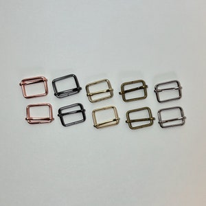 1&quot; Metal Adjustable Slider Buckle: Purse & Bag Strap Hardware