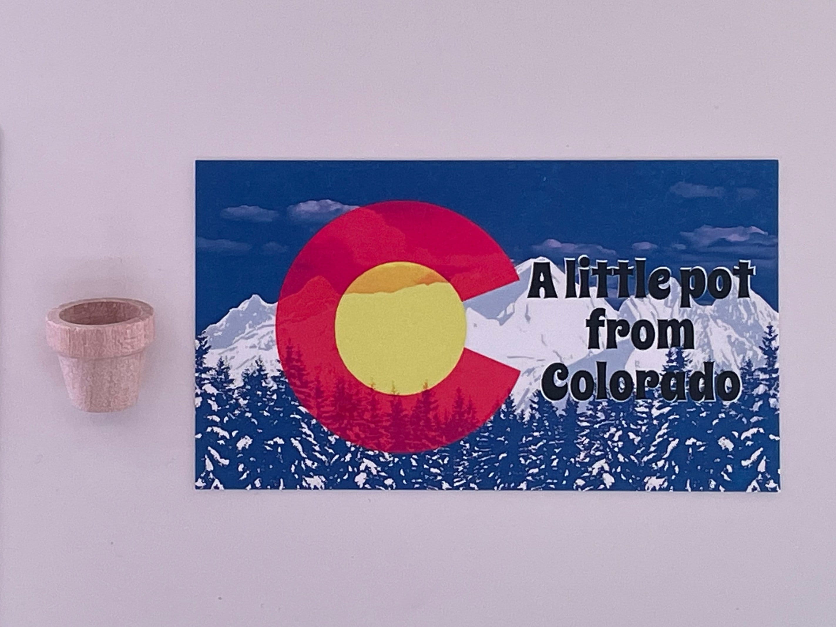 A Little Pot From Colorado, Gag Gift Etsy