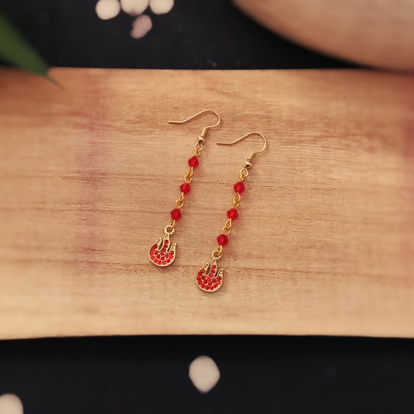 Flamin' Hot Dangle Earrings