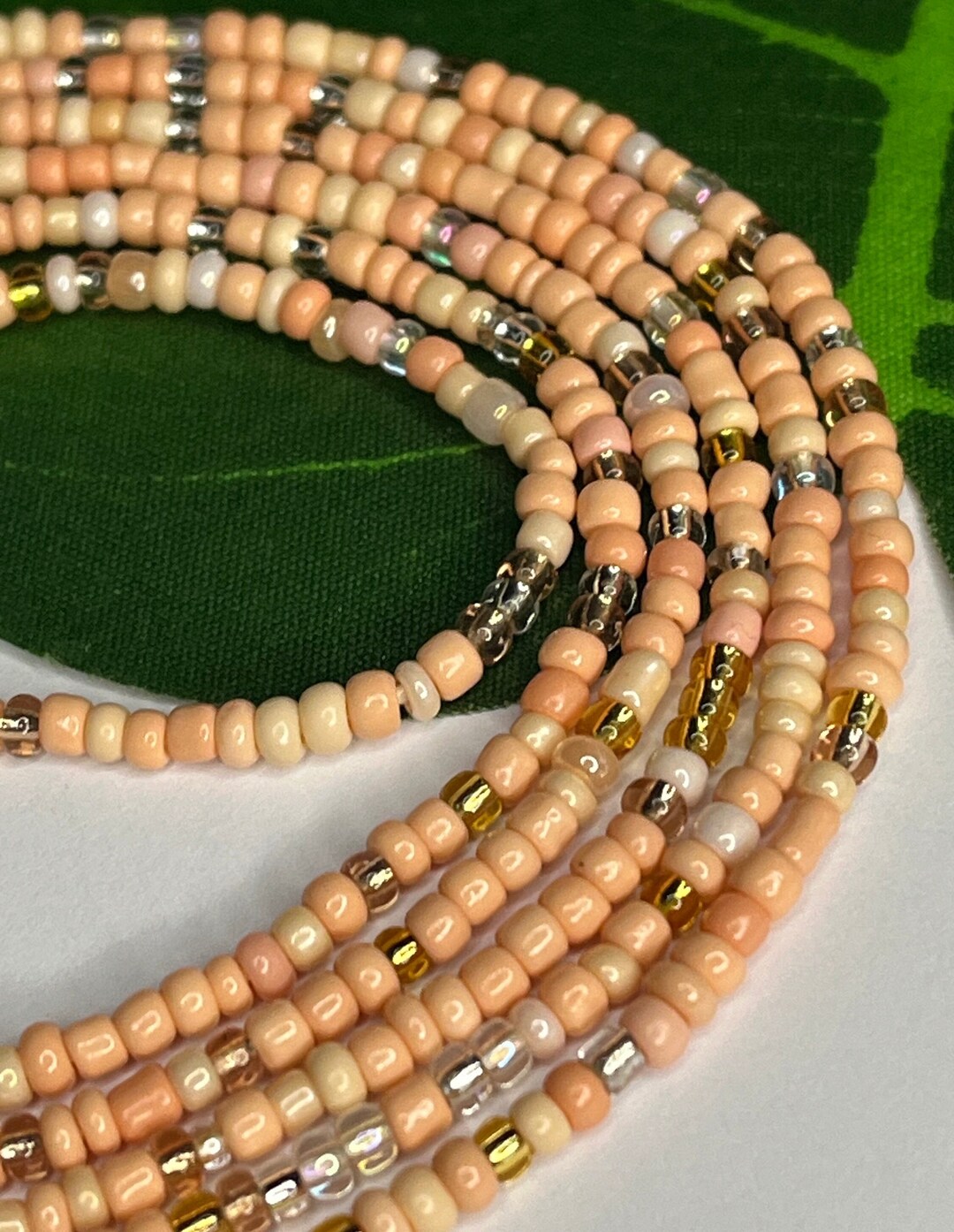 Waist Beads African Waistbeads Belly Beads Weight Loss Etsy