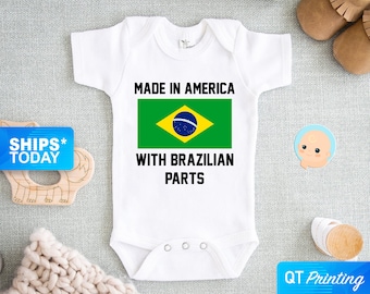 ACEWIS Brazil Its in My DNA Brazil Flag Newborn Baby Long Sleeve Jumpsuits Rompers Climbing Clothes ACEWIS Brazil Its in My DNA Brazil Flag Newborn Baby Long Sleeve Jumpsuits Rompers Climbing Clothes
