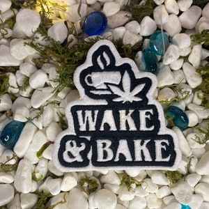 Wake and Bake Iron On Patch