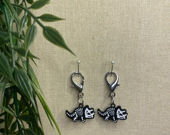 Skeleton Dinosaur Stitch Markers *Pack of 2