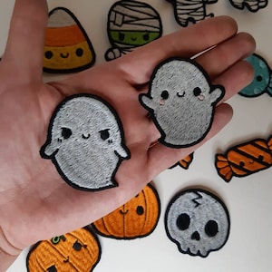 Duch Kawaii Halloweenowe łatki