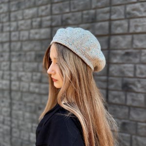 帽子 GLITTER KNIT BERET Amazon.com: Ewaycom Women Sparkly Sequin Beret Hat Shining