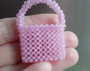 Bolso para muñecas. Bolso de mano en miniatura para muñecas de moda. Pequeños accesorios de lujo para muñecas.