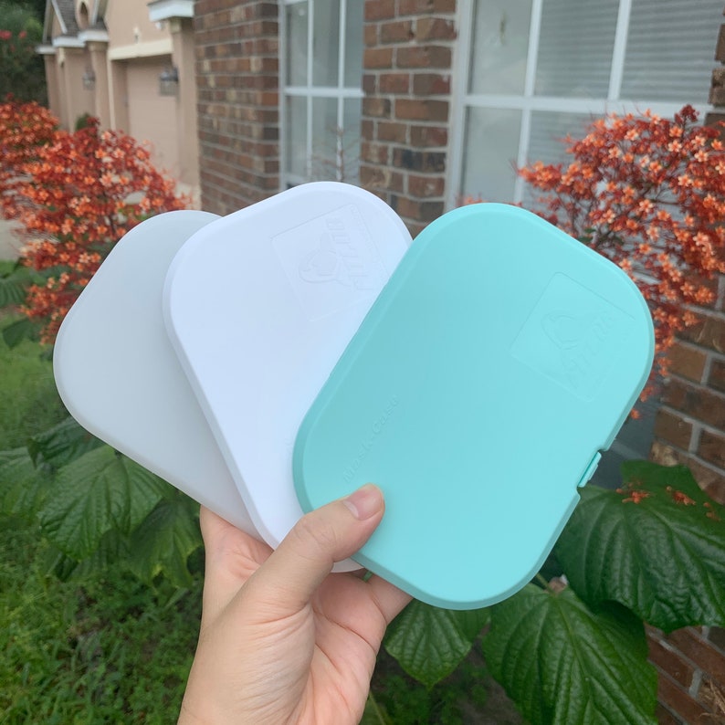 3 PACK Face Mask Carrying Case Box Cover Storage Protective Etsy