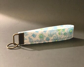 Key Ring Wristlet Strap, Boho Wrist Lanyard Strap for Keys, Keychain Wristlet, Stocking Stuffer, Gifts for Her