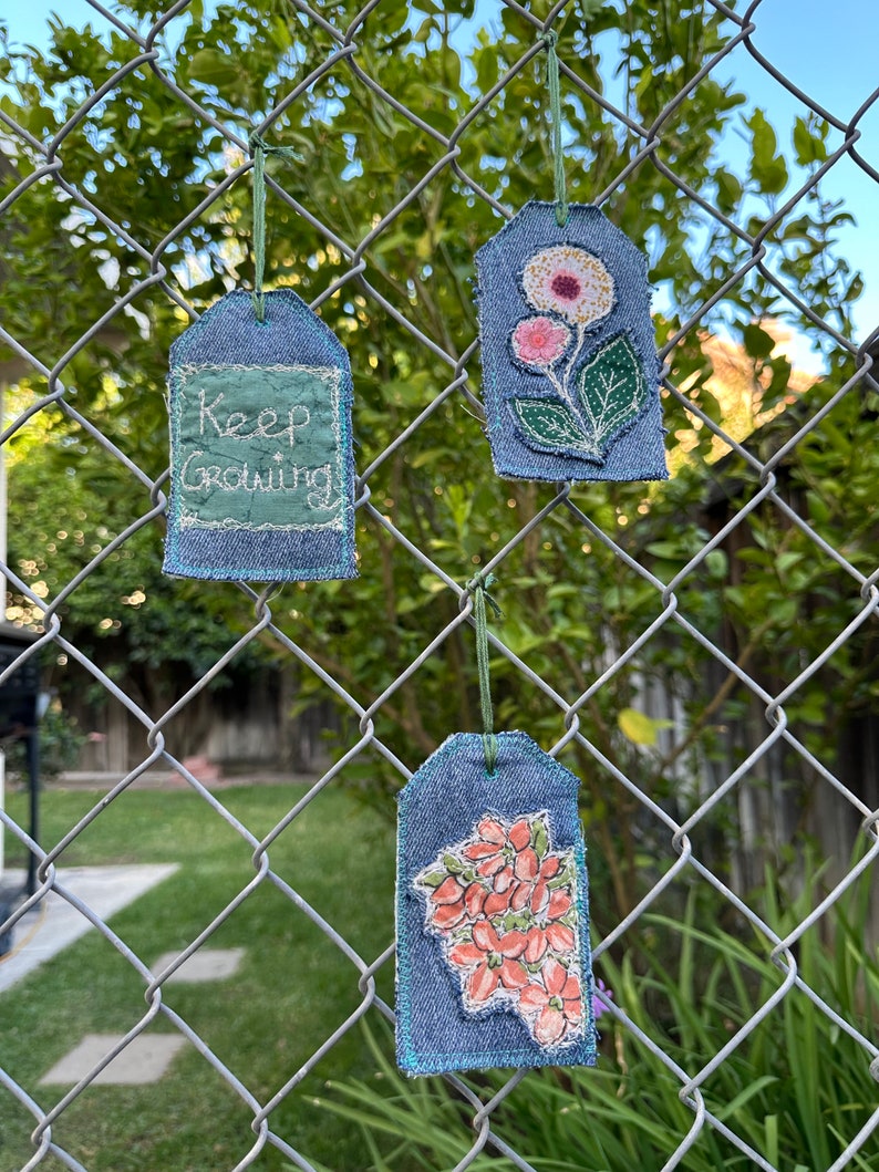 Reusable Quilted Fabric Gift Tags – 