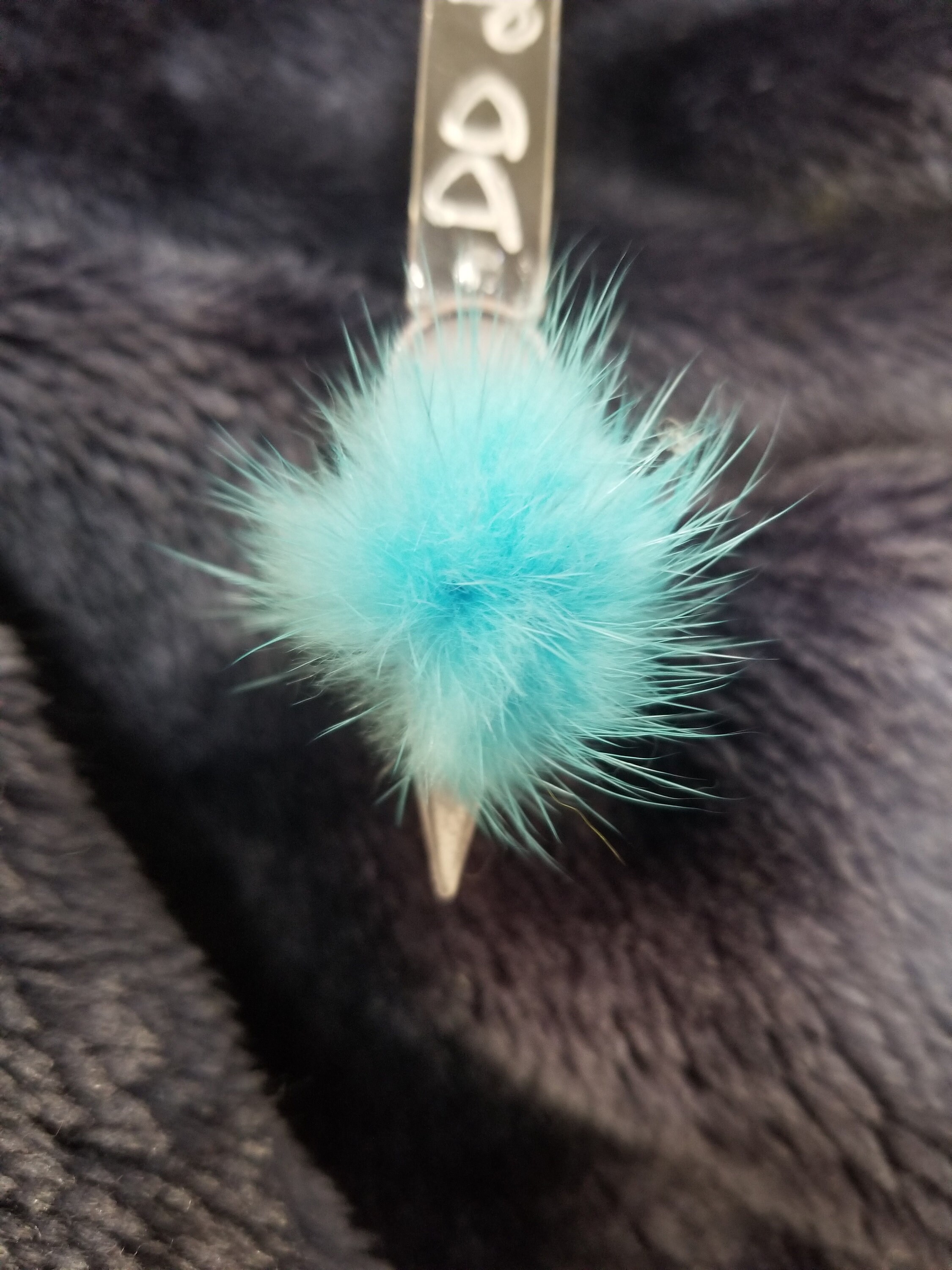 Nail art pom poms 8 different colours Etsy