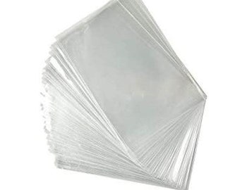200 Bolsas para violonchelo - 1.2 mil flat poly 3x11 5x10 3x5 4x12 5x5 5x6 5x7 - galletas, dulces, jabón, cuentas, favores de fiesta