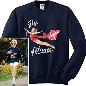 princess diana fly atlantic sweatshirt