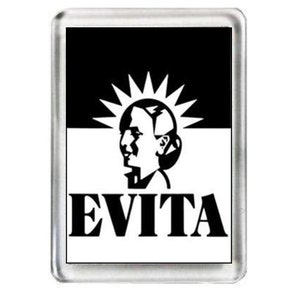 Evita. De musical. Koelkastmagneet.