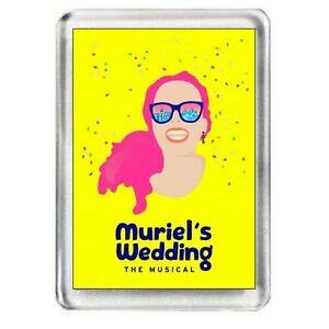 Muriel's bruiloft. De musical. Koelkastmagneet.