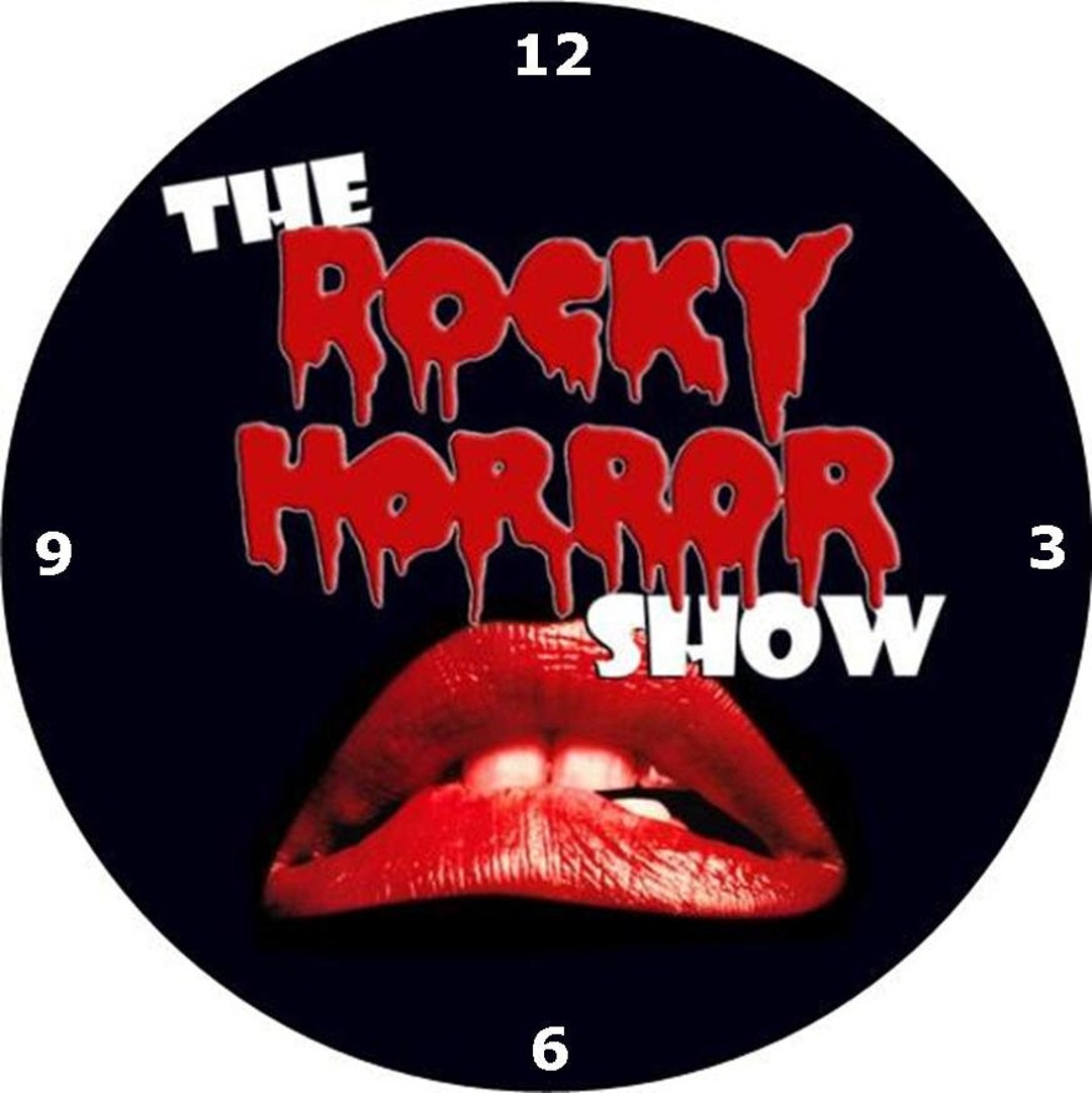 Rocky Horror Show. the Musical. Wall Clock. Etsy