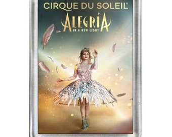 Cirque du Soleil Alegria. The Musical. Fridge Magnet.