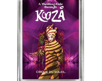 Cirque du Soleil Kooza. The Musical. Fridge Magnet.