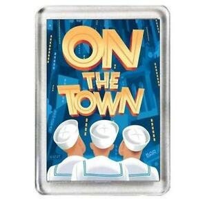On The Town. The Musical. Fridge Magnet.