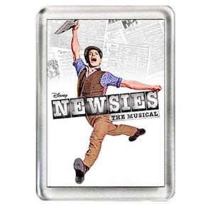 Newsies. El musical. Imán para nevera.