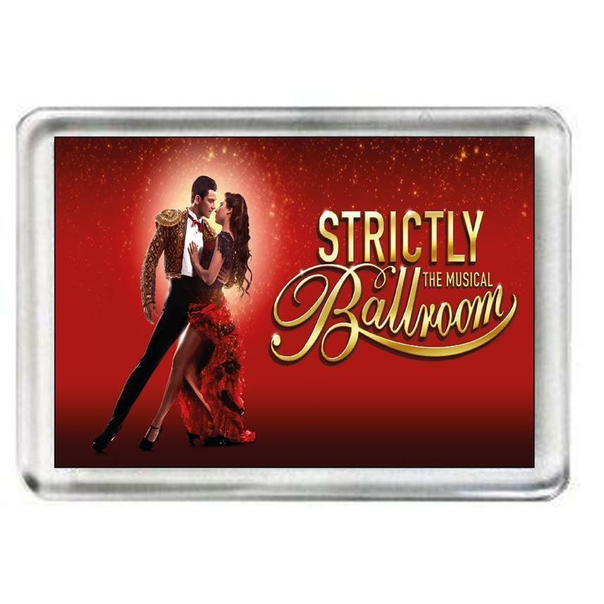 das Musical Strictly Ballroom Kühlschrankmagnet. das Musical Strictly Ballroom Kühlschrankmagnet.