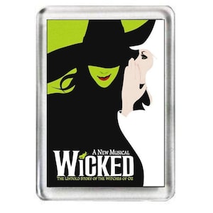 Wicked. El musical. Imán para nevera.