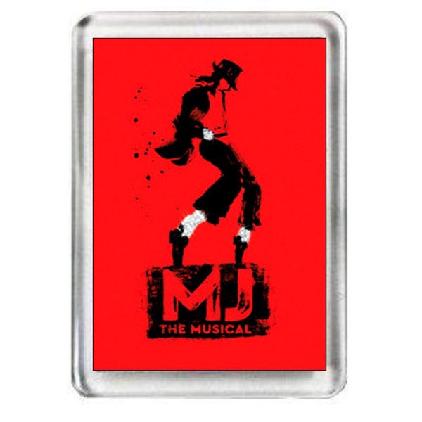 MJ. The Musical. Fridge Magnet.