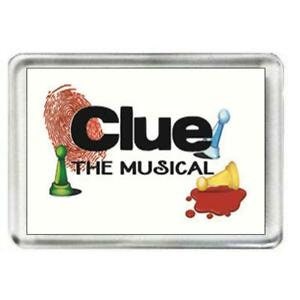 Clue. The Musical. Fridge Magnet.