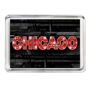 Chicago. La comédie musicale. Aimant pour réfrigérateur.