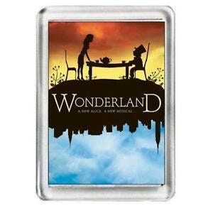 Wonderland. The Musical. Fridge Magnet.