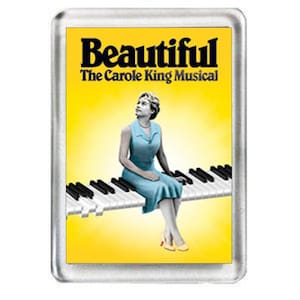 Hermoso. El musical. Imán para nevera.