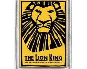 Lion King. The Musical. Fridge Magnet.