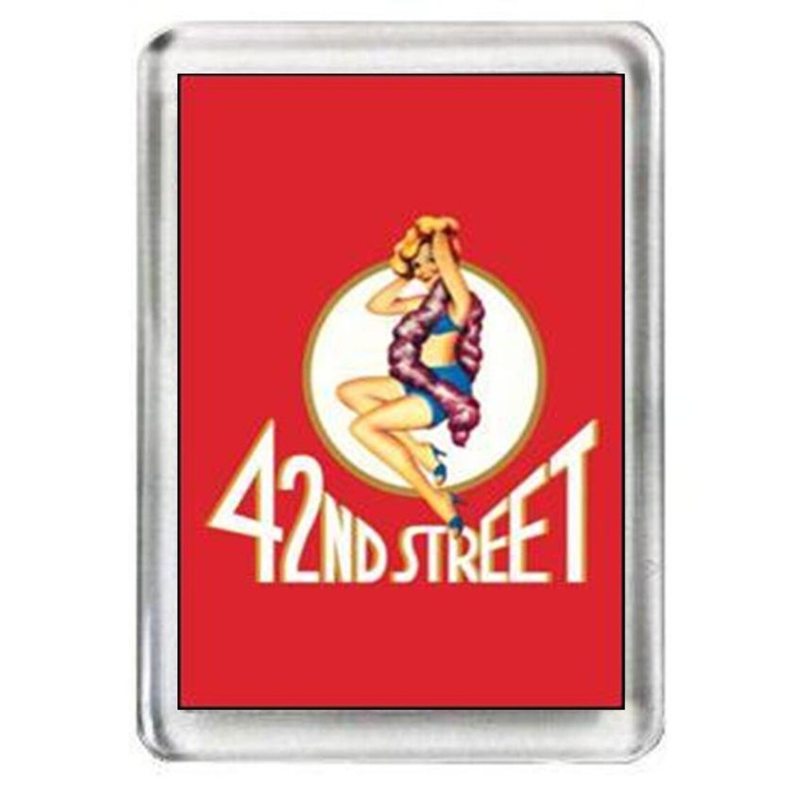 42nd Street. the Musical. Fridge Etsy
