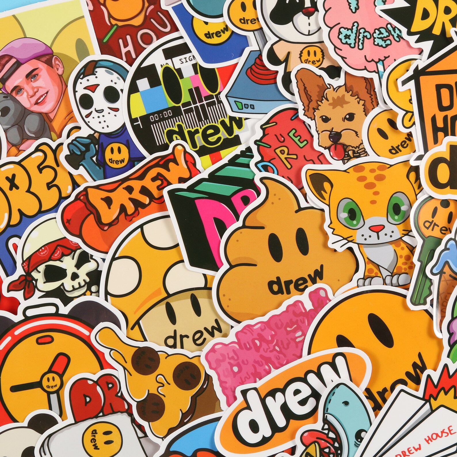 50 PCS Drew House Sticker Pack Etsy
