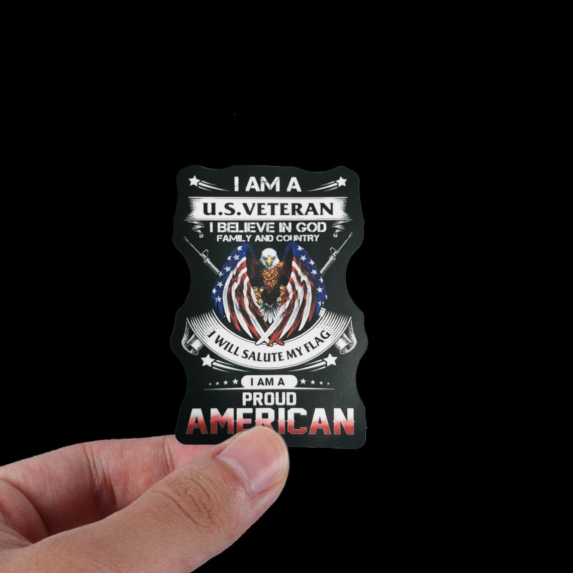 50 PCS US Veteran Sticker Army Soldier Sticker Pack Etsy