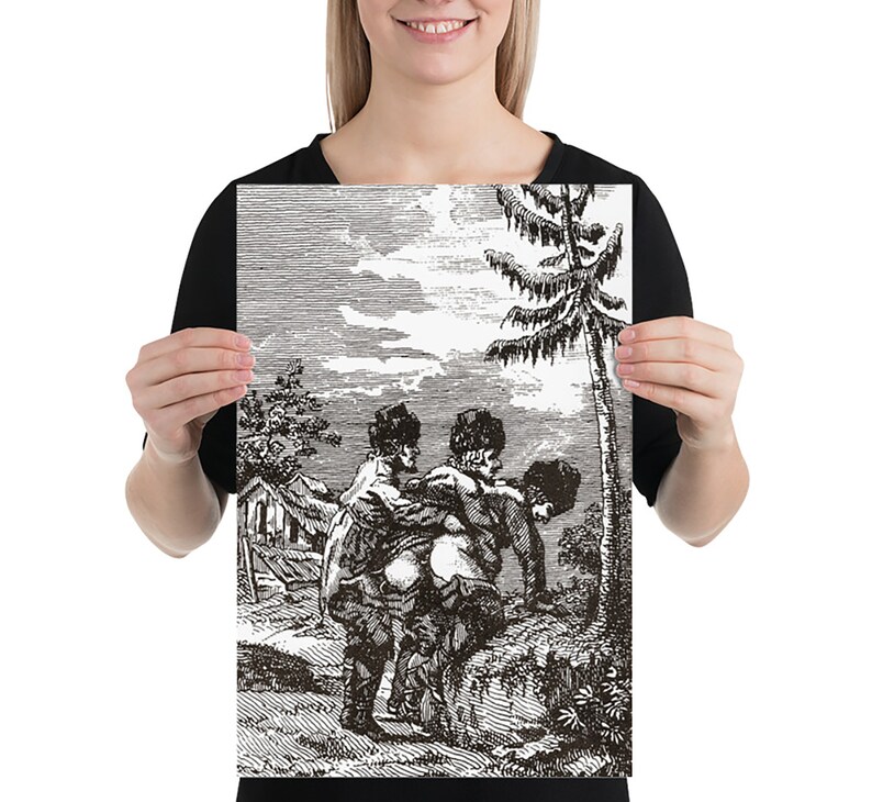 Vintage Erotic ART PRINT Vintage Home Decor Vintage Art Etsy