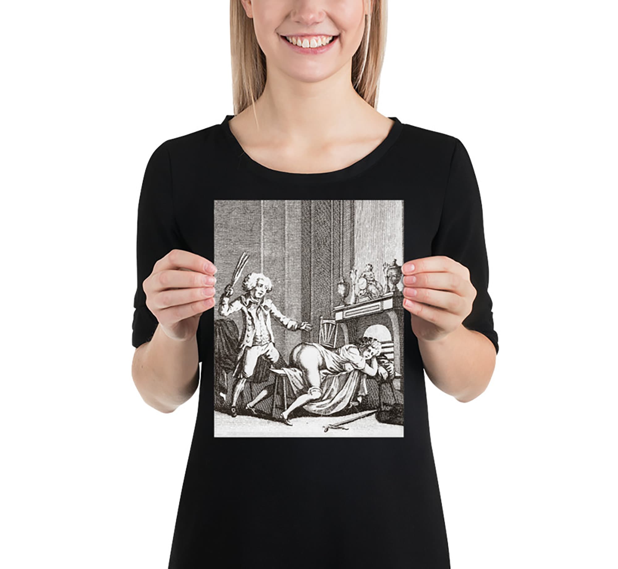 Vintage erotische ART PRINT Vintage home decor Vintage | Etsy