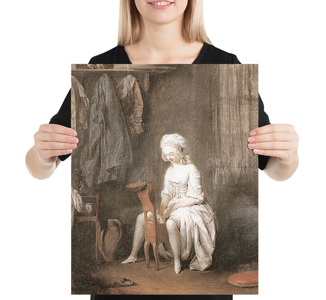 Vintage erotic ART PRINT Vintage home decor Vintage art Etsy